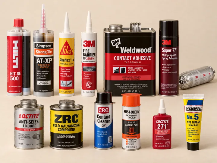 Chemicals & adhesives photo