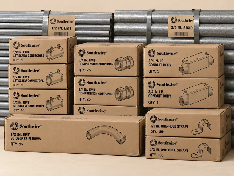 CONDUIT & FITTINGS photo